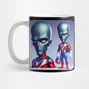 Martian Alien Caricature #18 Mug